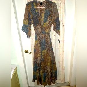 Kate and Lily size 12 Boho maxi dress.